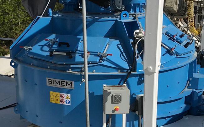 Планетарный бетоносмеситель SIMEM XENTRIX X3000