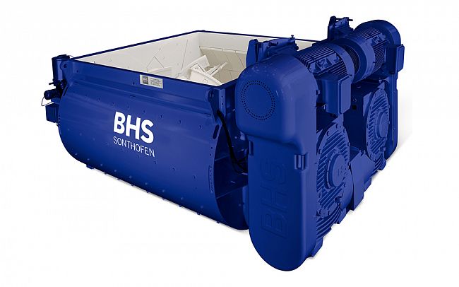 Двухвальный бетоносмеситель BHS - DKX 2.00