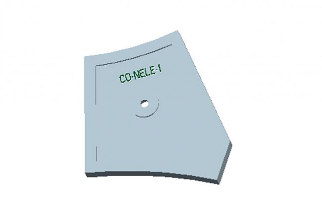 Нижняя броня (6) для бетоносмесителя CO-NELE CMP (S) 1250